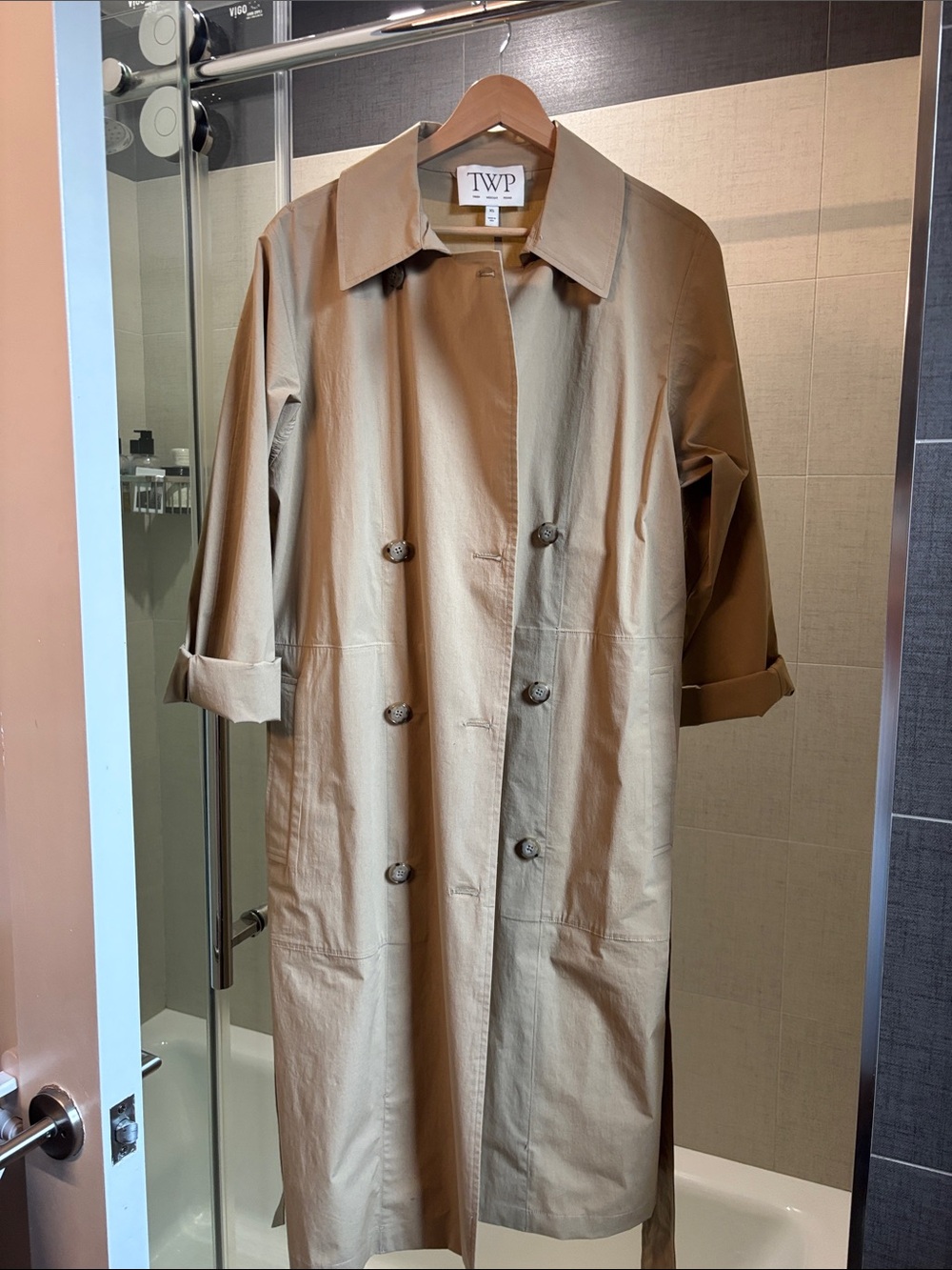 TWP Back and Forth Trench Coat - Camel. Worn Once